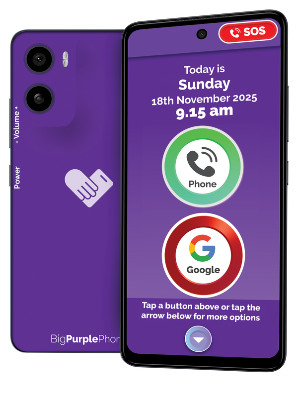 Our phone with a