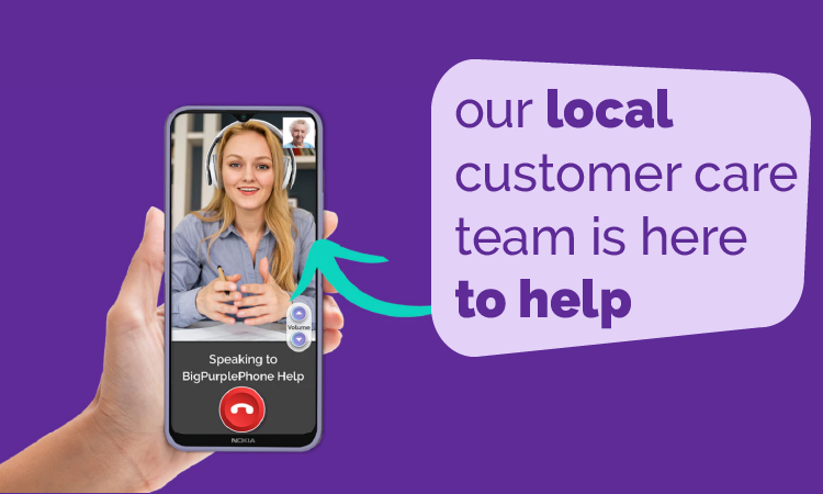 Best mobile for seniors backed by a local customer care team ready to provide friendly help.