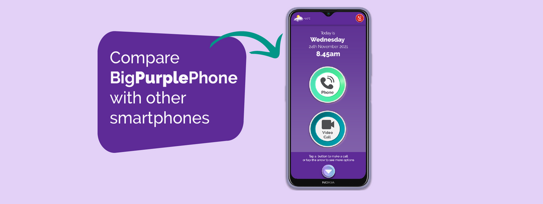 Compare smartphones for seniors